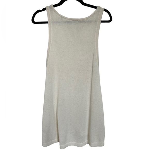 cabi Ivory Tennis Sweater (M) - Picture 7 of 8